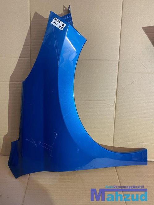 PEUGEOT 207 CC Blauw KMUD Rechts rechter scherm zijscherm, Auto-onderdelen, Carrosserie en Plaatwerk, Spatbord, Peugeot, Gebruikt