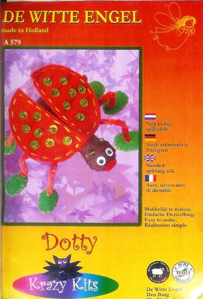 Cado de witte engel diverse kleine borduur- en viltpakketjes, Hobby en Vrije tijd, Borduren en Borduurmachines, Nieuw, Borduurpakket