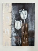 Tulpen, Antiek en Kunst, Kunst | Schilderijen | Abstract, Ophalen of Verzenden