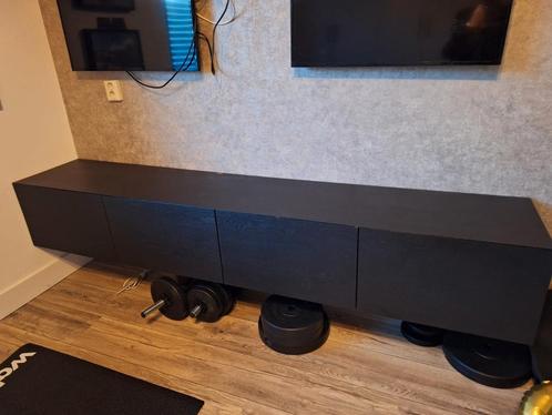 Tv meubel, Huis en Inrichting, Kasten | Televisiemeubels, Gebruikt, 200 cm of meer, 25 tot 50 cm, Ophalen