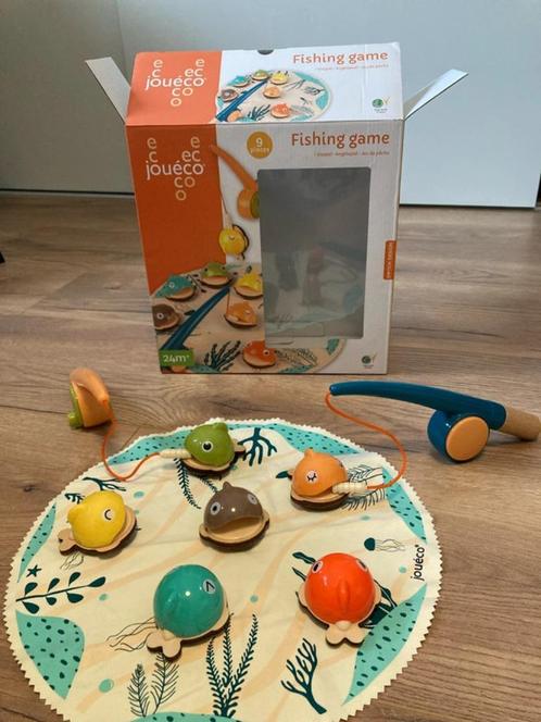 Jouéco Fishing game / magnetisch visspel, Kinderen en Baby's, Speelgoed | Educatief en Creatief, Zo goed als nieuw, Ontdekken