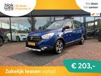 Dacia Lodgy 1.3 TCe Comfort 7p. Airco|Cruise|NA € 11.950,0, Auto's, Stof, Gebruikt, 4 cilinders, Blauw