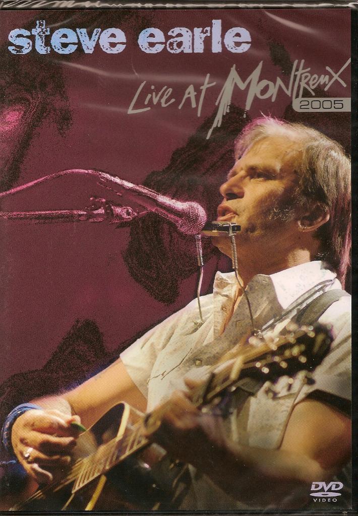 Steve Earle - Live at Montreux, Cd's en Dvd's, Dvd's | Muziek en Concerten, Nieuw in verpakking, Muziek en Concerten, Alle leeftijden