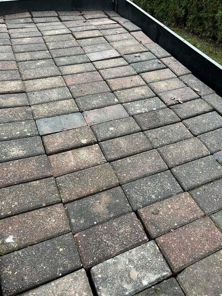 Gebruikte beton klinkers 20x 10x 8, Tuin en Terras, Tegels en Klinkers, Gebruikt, Klinkers, Beton, 5 tot 10 m², Ophalen of Verzenden