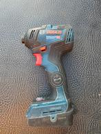Bosch Blauw GDR 18V-200 Accu-slagschroevendraaier, Gebruikt, Variabele snelheid, Ophalen of Verzenden, Boor- en Schroefmachine