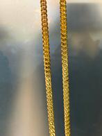 18KT Goud - 61.96 Gram - Ketting - CUBAN - Platte schakel, Sieraden, Tassen en Uiterlijk, Kettingen, Ophalen, Nieuw, Goud