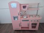 KidKraft Vintage look Houten Kinderkeuken Roze, Ophalen, Gebruikt, Hout, Speelkeuken