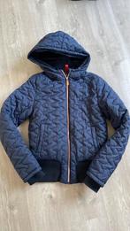 Blauwe winterjas Nobell maat 170/176, Nobell, Meisje, Ophalen of Verzenden, Zo goed als nieuw