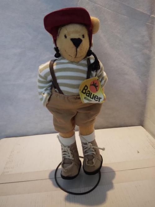 vintage pluche Heinrich Bauer Beer figuur nieuw #5, Verzamelen, Beren en Cherished Teddies, Nieuw, Stoffen beer, Overige merken