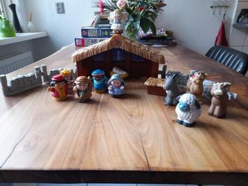 Little people Kerststal - geheel compleet beschikbaar voor biedingen
