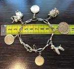 14 karaat gouden bedelarmband Wilhelmina tientje 36,7 gram, Ophalen, Goud, Goud, Met bedels of kralen