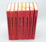 8x Michelin Gids Benelux 1978-1992, Gelezen, Michelin, Overige typen, Ophalen of Verzenden
