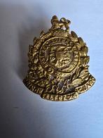 Zuid Afrikaanse Prince Alfred's Guard cap badge, Verzamelen, Ophalen of Verzenden, Landmacht, Overige gebieden, Embleem of Badge