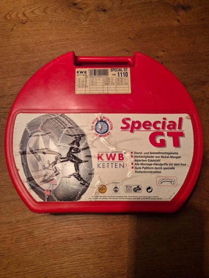 KWB Special GT 1110 Sneeuwkettingen, Auto diversen, Sneeuwkettingen, Zo goed als nieuw, Ophalen of Verzenden