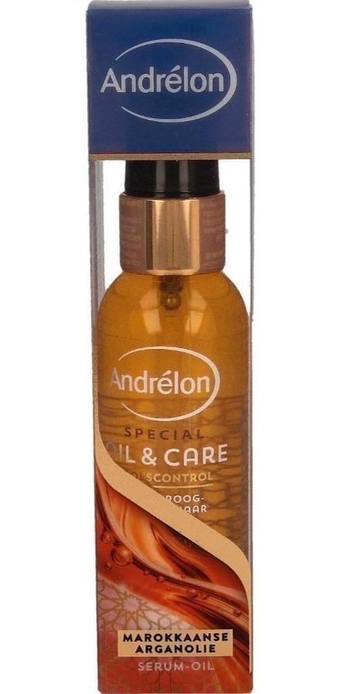 Andrelon Oil & Care Kroescontrol serum - Marokaanse arganoli, Sieraden, Tassen en Uiterlijk, Uiterlijk | Haarverzorging, Nieuw