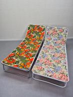 Vintage stretcher/ligbed/ligstoel bloemen. Per stuk:, Ophalen, ., ., .