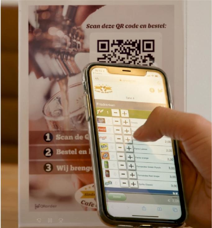QRorder. Het slimme bestelsysteem voor de horeca, Zakelijke goederen, Horeca | Overige, Ophalen