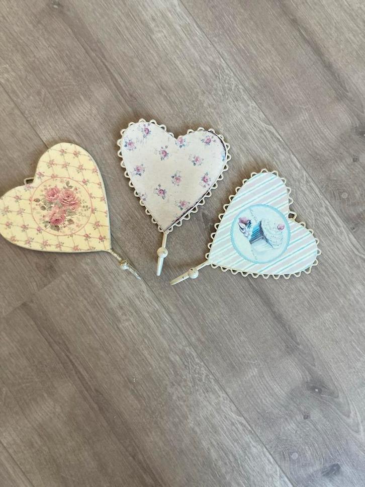 Brocante Haakjes - Set van 3, Antiek en Kunst, Antiek | Woonaccessoires, Ophalen of Verzenden