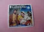 Kerstzegel - Gibraltar 2000 - w.42 - gest., Postzegels en Munten, Postzegels | Europa | Overig, Overige landen, Verzenden, Gestempeld