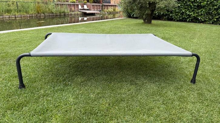 HiK9 stretcher XXL zwart frame met grijze mesh hoes, Dieren en Toebehoren, Hondenmanden, Zo goed als nieuw, Ophalen of Verzenden