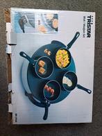 Gourmetstel met wokpannetjes - Tristar, Overige materialen, Pannenset, Ophalen of Verzenden, Zo goed als nieuw