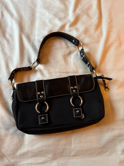 David Jones Zwarte Handtas, Sieraden, Tassen en Uiterlijk, Tassen | Damestassen, Gebruikt, Handtas, Zwart, Ophalen of Verzenden
