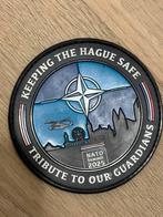 Patch Summit 2025 Den Haag, Ophalen of Verzenden, Landmacht, Nederland, Embleem of Badge