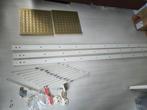 Ikea Elvarl set: 3x steun, 6x console set, 5x plank, Huis en Inrichting, Kasten | Kledingkasten, Ophalen, Met plank(en), Gebruikt