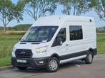 FORD TRANSIT 2.0 l3h3 dubbele cabine, Gebruikt, Euro 6, Wit, Navigatiesysteem