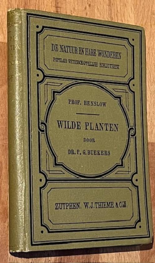 Grant Allen. De plant en haar leven. Uitg. Thieme. 1901. 2e, Boeken, Natuur, Gelezen, Bloemen, Planten en Bomen, Ophalen of Verzenden