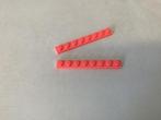 Lego plaat 1x8 koraal, Kinderen en Baby's, Speelgoed | Duplo en Lego, Ophalen of Verzenden, Gebruikt, Losse stenen, Lego