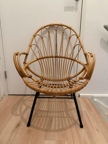 Vintage Rotan Stoel - Rohé Noordwolde beschikbaar voor biedingen