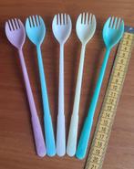 Vintage plastic vorken van Tupperware, Ophalen of Verzenden, Zo goed als nieuw, Overige typen