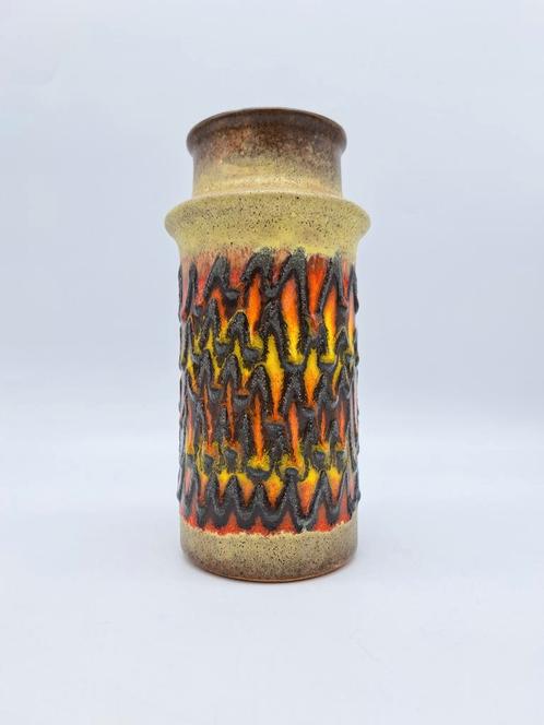 Vintage Oost-Duitse Veb Haldensleben Vaas 3092C, Antiek en Kunst, Antiek | Vazen, Ophalen of Verzenden
