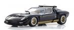 Kyosho 1:18 Lamborghini Miura SVR black/gold, Hobby en Vrije tijd, Modelauto's | 1:18, Nieuw, Auto, Kyosho, Verzenden