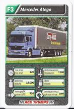 Kd254 verzamelplaatje f3 mercedes atego -, Ophalen of Verzenden, Zo goed als nieuw, Auto's