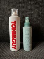 Toni&Guy Haarstyling Set - haarmousse & Spray Gel, Ophalen of Verzenden, Zo goed als nieuw, Gel, Wax, Haarlak of Mousse