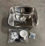 Rvs Spoelbak, Huis en Inrichting, Keuken | Keukenelementen, Minder dan 50 cm, Overige kleuren, Nieuw, Ophalen of Verzenden
