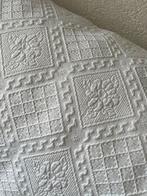 Wit bedsprei, Huis en Inrichting, Slaapkamer | Beddengoed, Gebruikt, Wit, Tweepersoons, Ophalen of Verzenden
