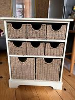 Kast met rieten manden, Ophalen, Gebruikt