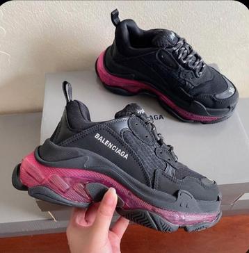 Balenciaga Triple S sneakers – black/pink – size 45 beschikbaar voor biedingen
