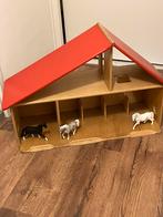 Stal boerderij garage massief groot stevig vintage, Kinderen en Baby's, Speelgoed | Houten speelgoed, Ophalen of Verzenden, Zo goed als nieuw