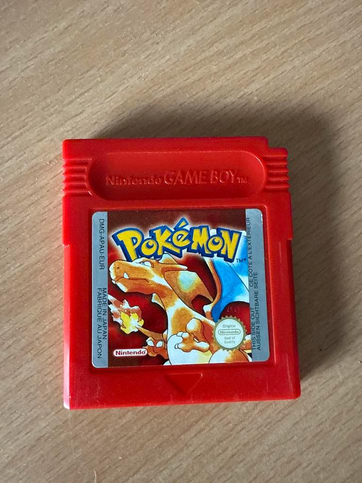 Pokémon Red Version - Game Boy, Spelcomputers en Games, Games | Nintendo Game Boy, Gebruikt, Role Playing Game (Rpg), 1 speler