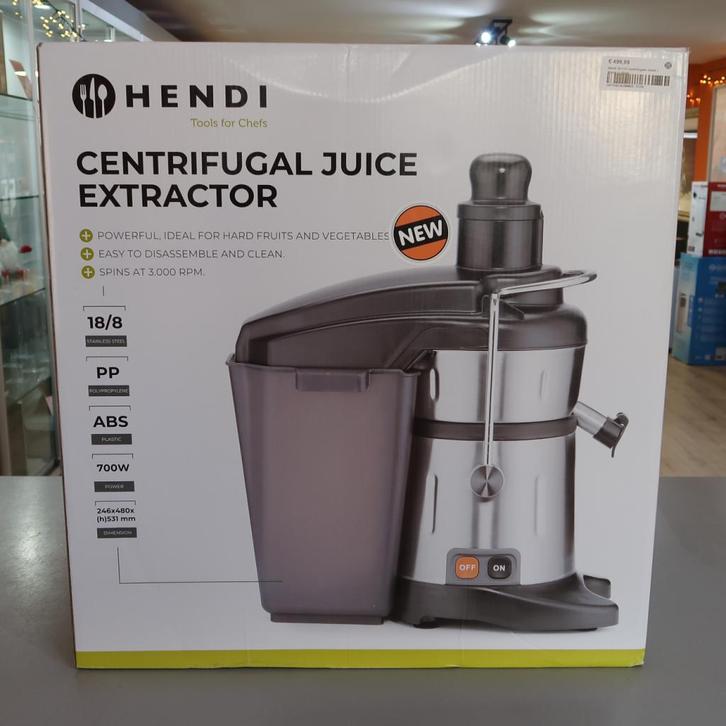 Hendi 221105 Centrifugale Juicer | Nieuw in Doos, Witgoed en Apparatuur, Keukenmixers, Nieuw