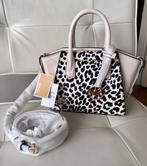 Michael Kors limited edition luipaardprint hand/schoudertas, Ophalen of Verzenden, Nieuw, Zwart, Handtas