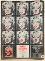 Paginagrote A3 advertentie DARIEN SPIRIT Elegy To Marilyn, Cd's en Dvd's, Vinyl | Pop, Ophalen of Verzenden