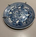 Chinees Blauw/Wit Antiek Bord, Antiek en Kunst, Antiek | Servies los, Ophalen