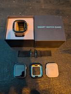 Apple Watch 4 met extra bandjes en hoesjes, Ophalen of Verzenden, Zo goed als nieuw, Zwart, IOS