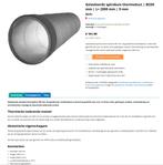 Geïsoleerde ventilatiebuis Ø 250mm & Ø 200mm, Doe-het-zelf en Verbouw, Ventilatie en Afzuiging, Ophalen, Nieuw, Ventilator en Afzuiger