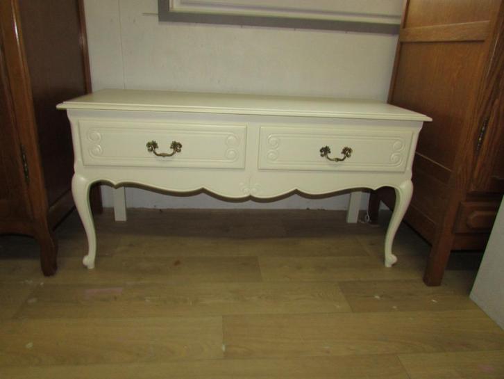 Barok gerestijlde flat screen tv kast queen anne stijl, Huis en Inrichting, Kasten | Televisiemeubels, Zo goed als nieuw, Minder dan 100 cm